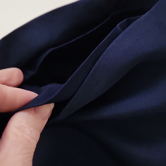 Ralph Lauren ,green label, navy capris size 8 - Picture 3 of 10